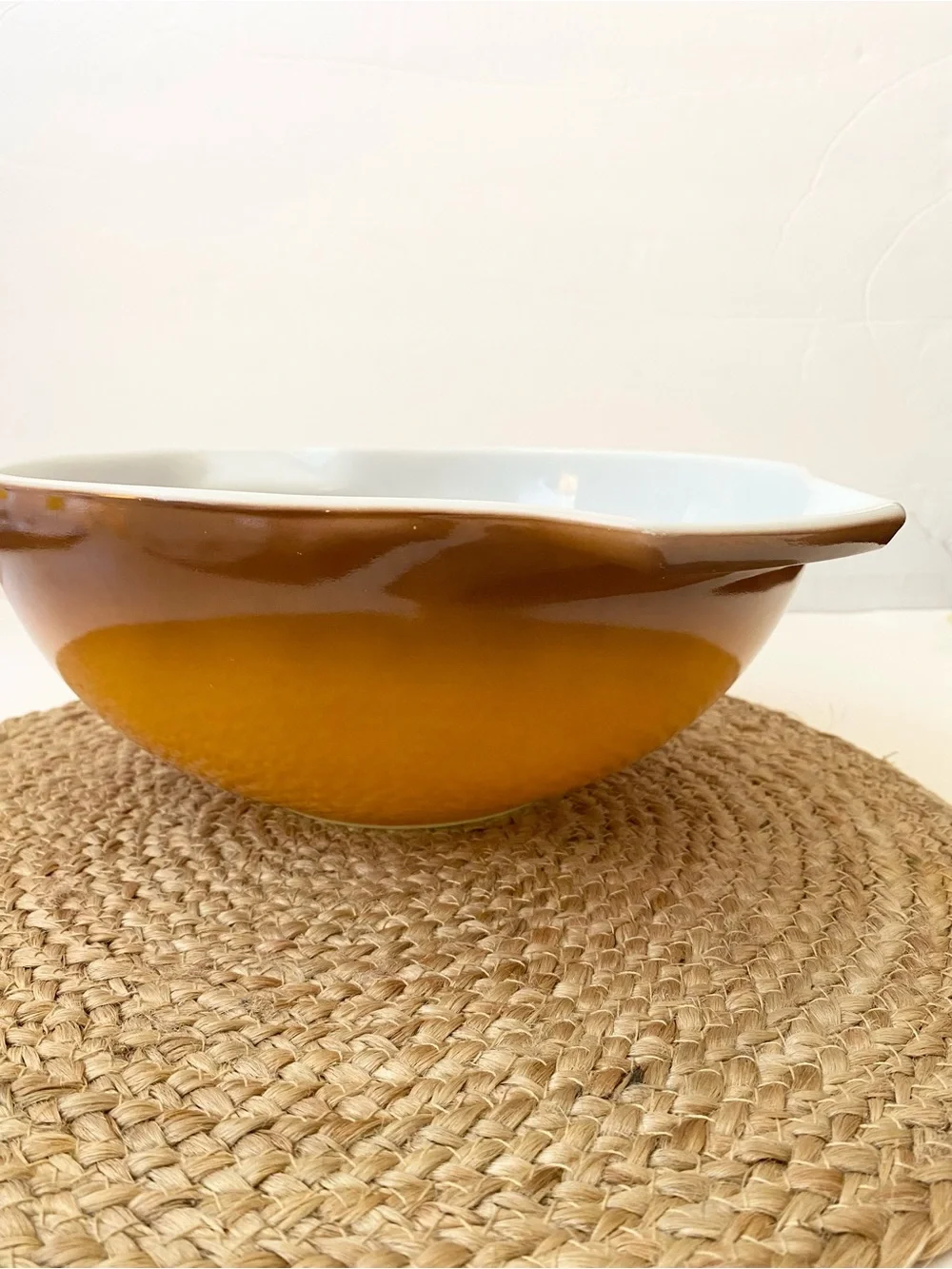 vintage PYREX 444 Cinderella Mixing Bowl 4 Qt - Old Orchard